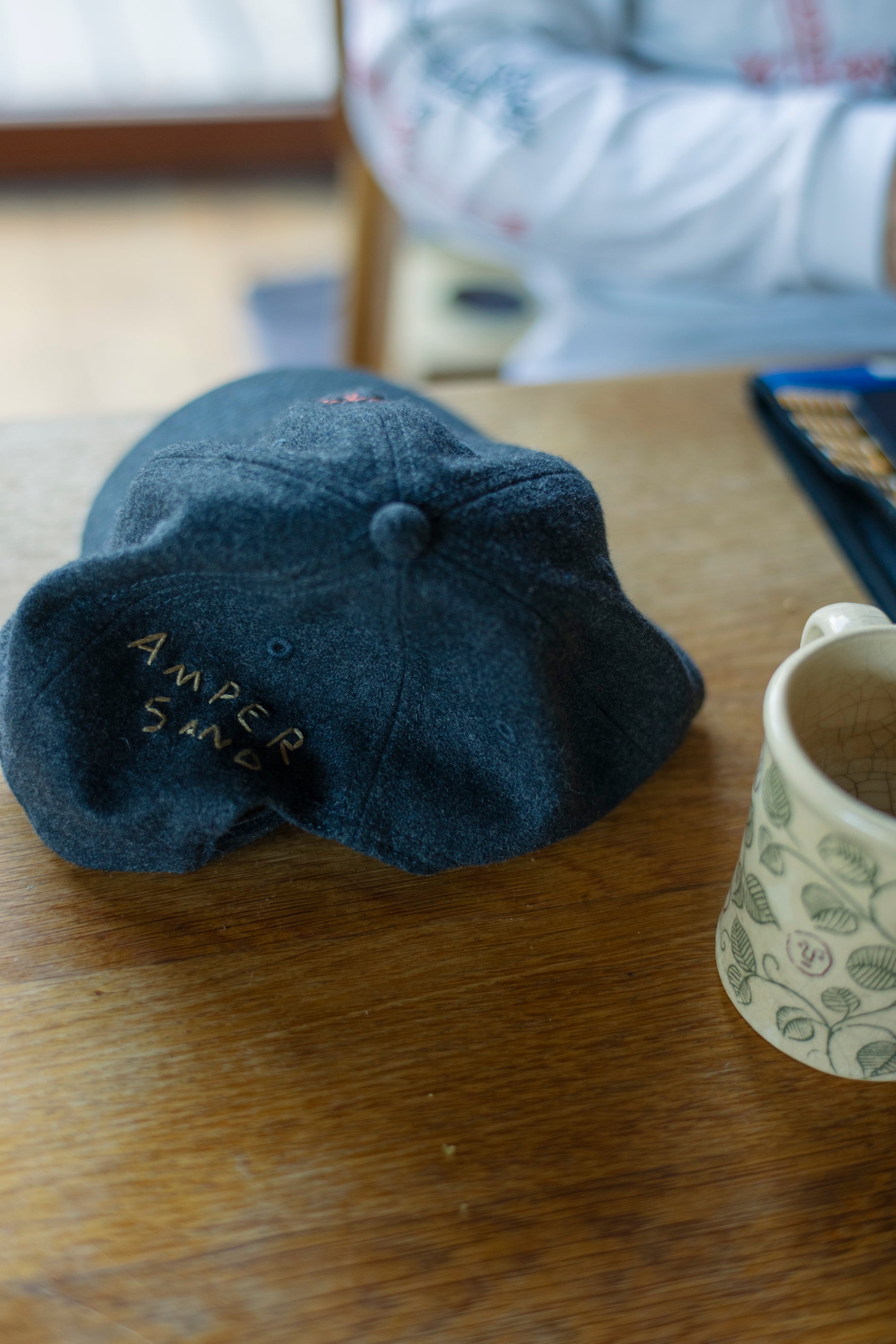 AMPERSAND WOOL GREY CAP