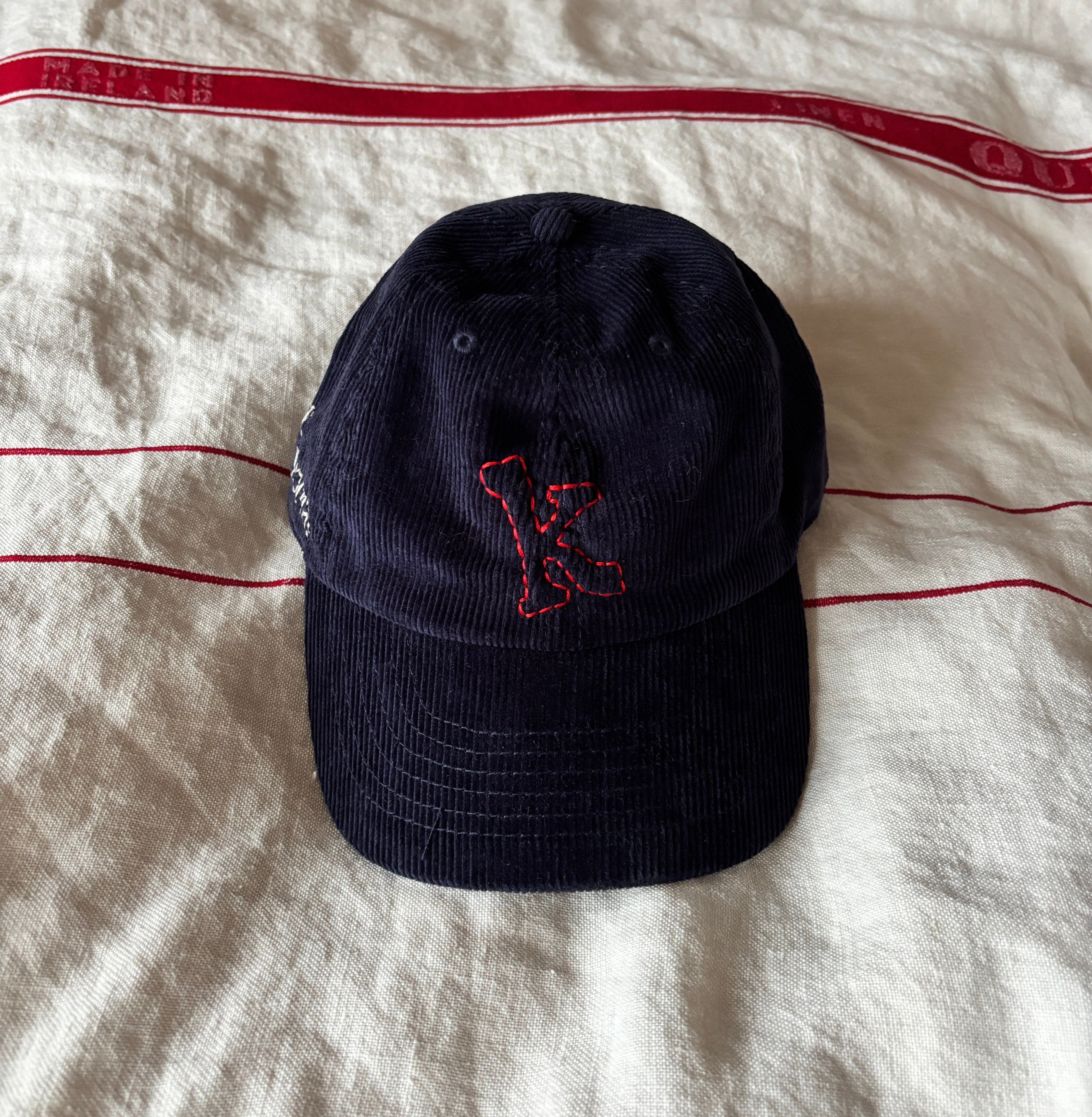 Fink Roman CORDUROY NAVY CAP (予約商品)