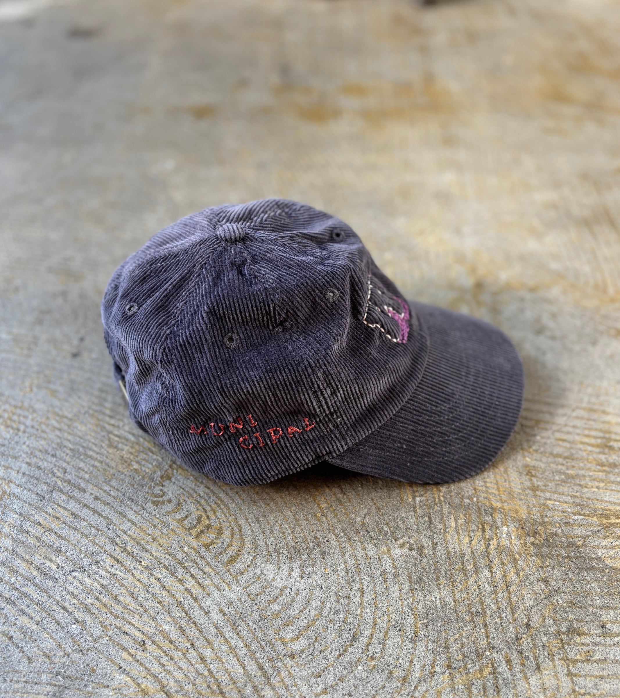 Municipal CORDUROY GREY CAP (予約商品)