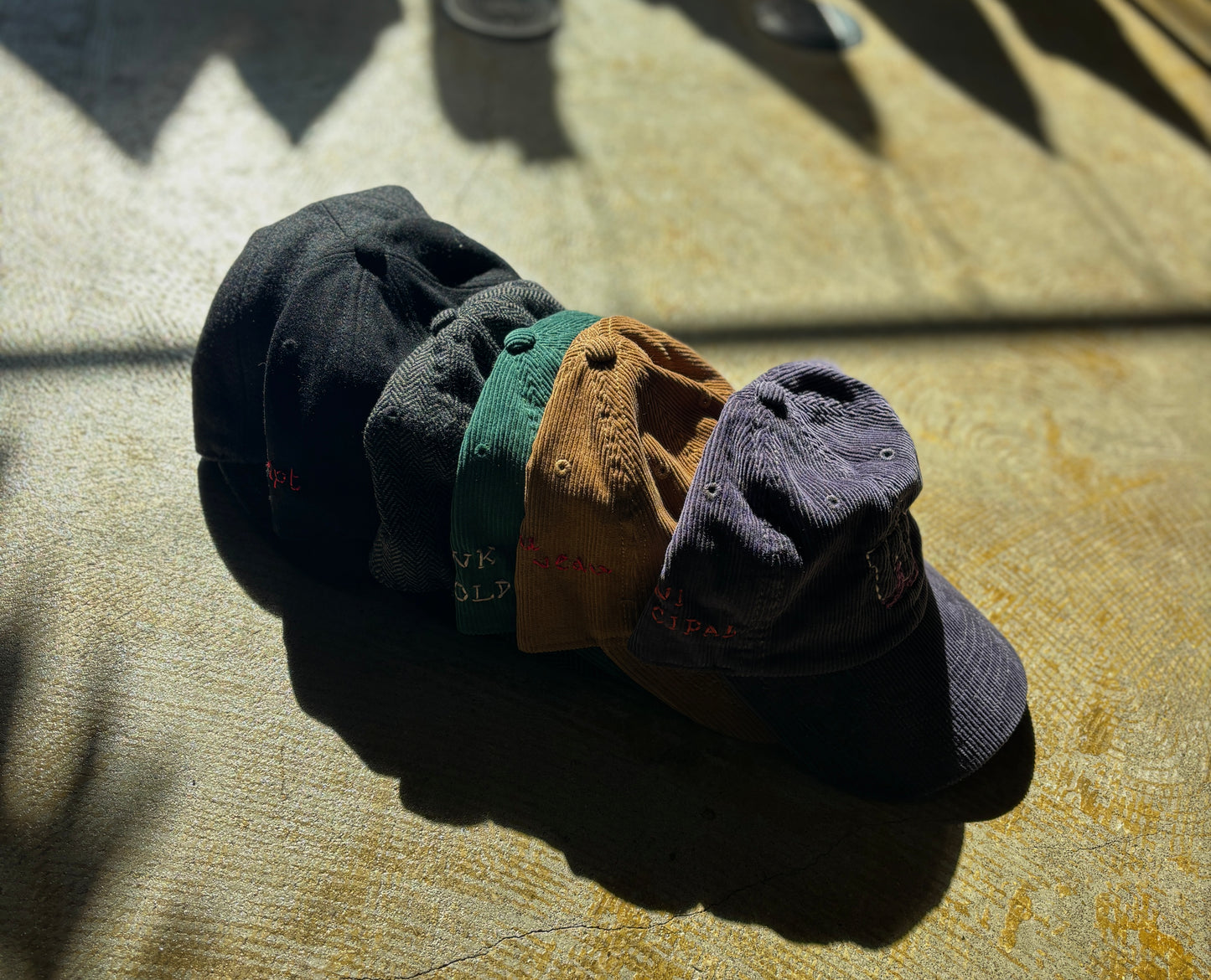 Script WOOL BLACK CAP (予約商品)