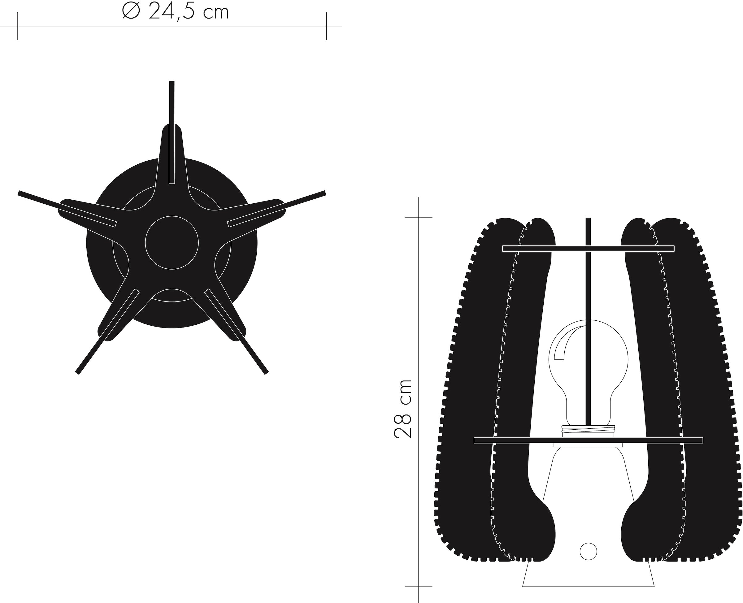 LAFABLIGHT ARIOCA(QADRO PORTABLE)