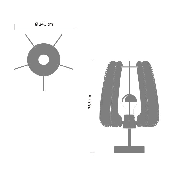 LAFABLIGHT  ARIOCA（UFOLA TABLE LAMP）