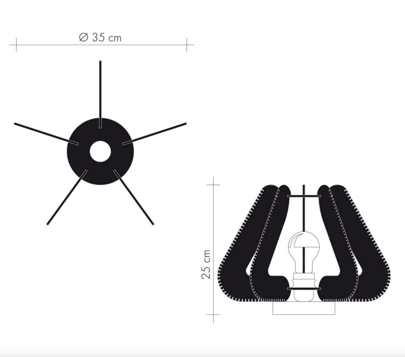 LAFABLIGHT  NOTOCA（QADRO LAMP ON BASE)