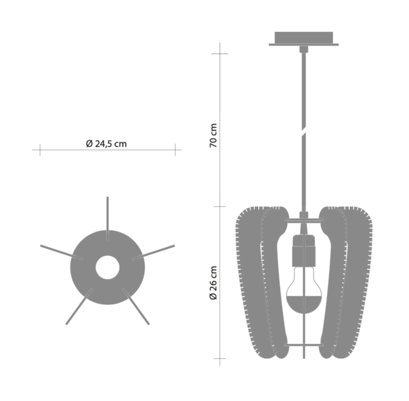 LAFABLIGHT  ARIOCA（QADRO PENDANTLAMP）