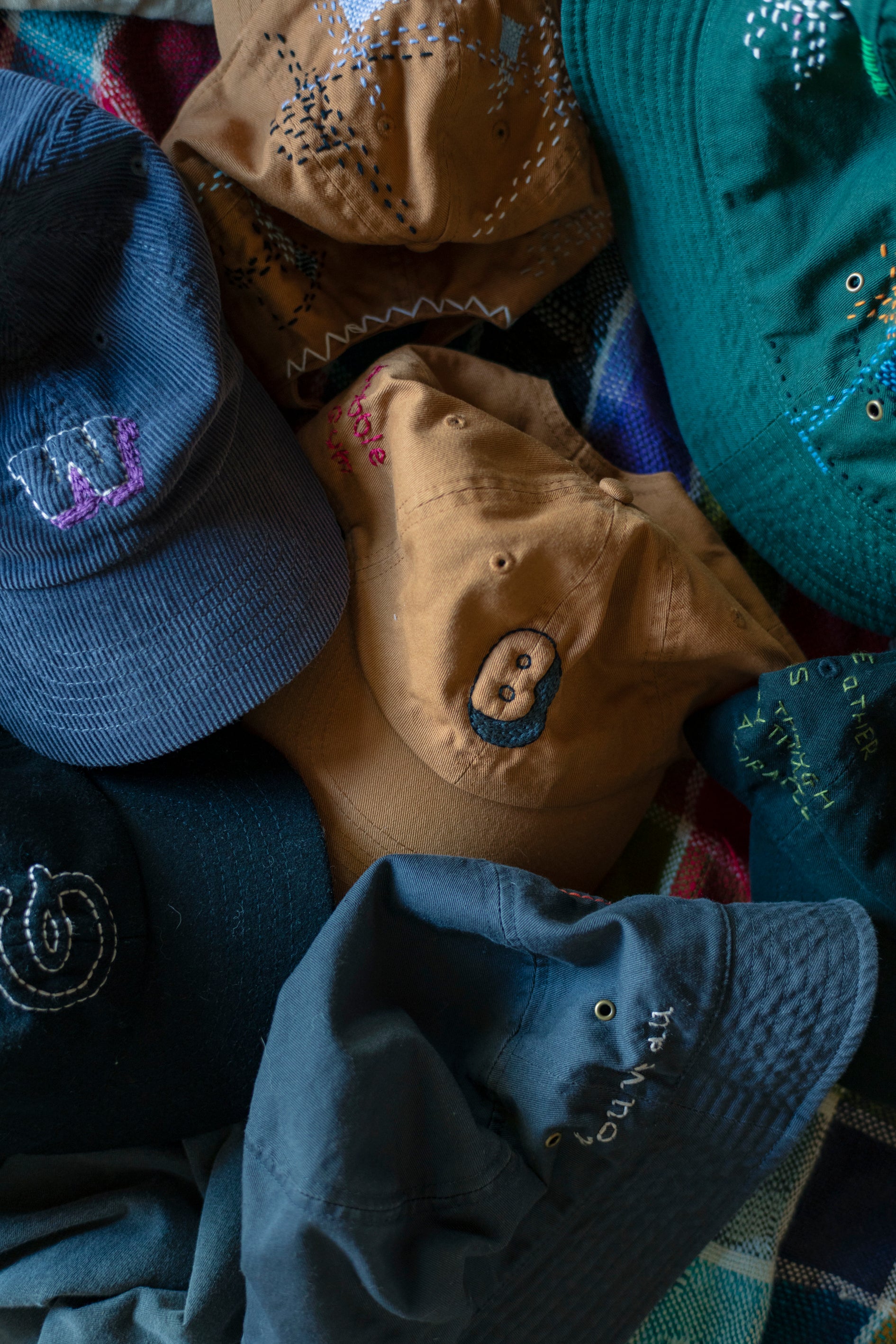 Fink Bold CORDUROY GREEN CAP