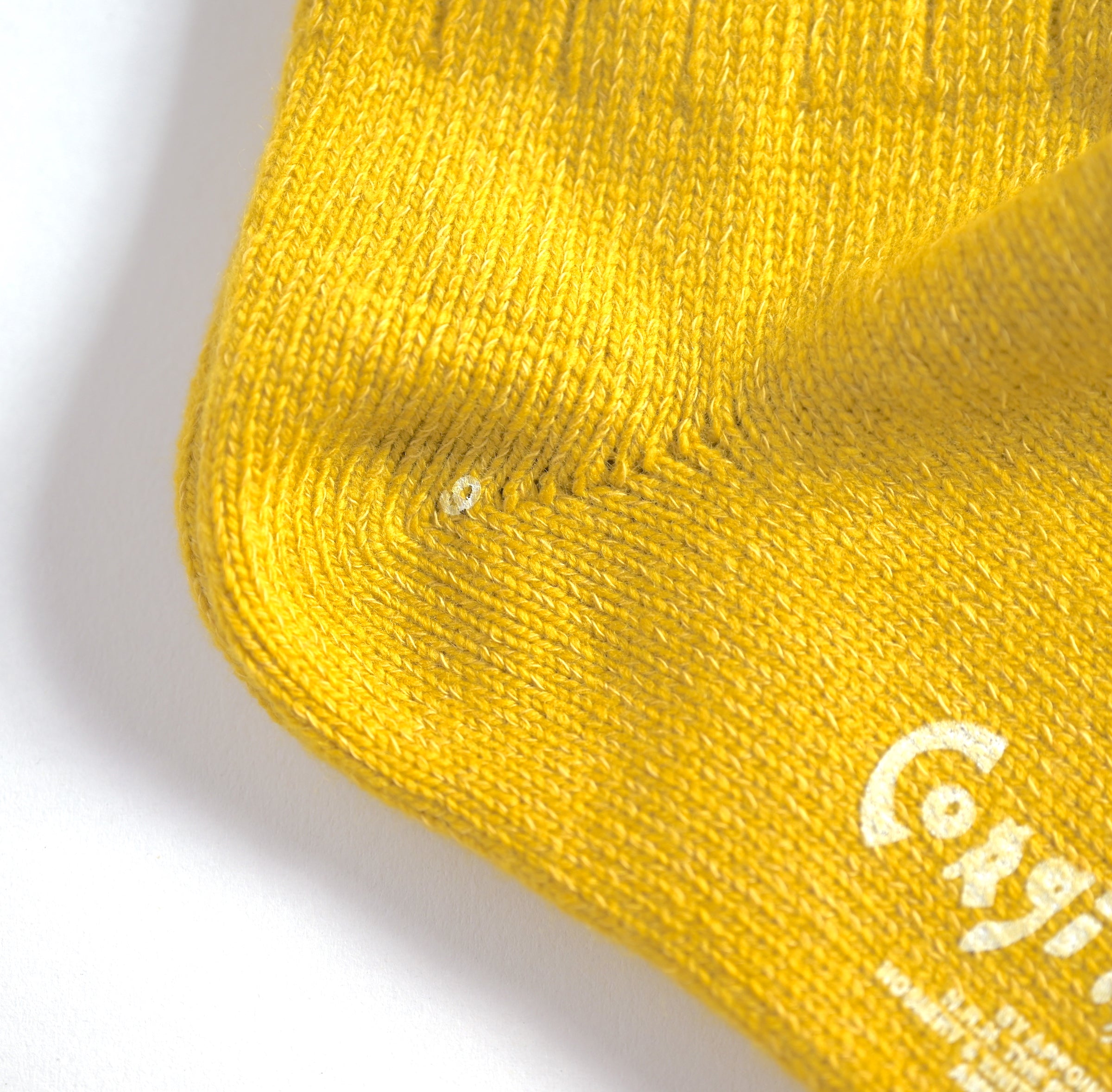 GEELONG FRILL TOP WOMENS SOCKS YELLOW