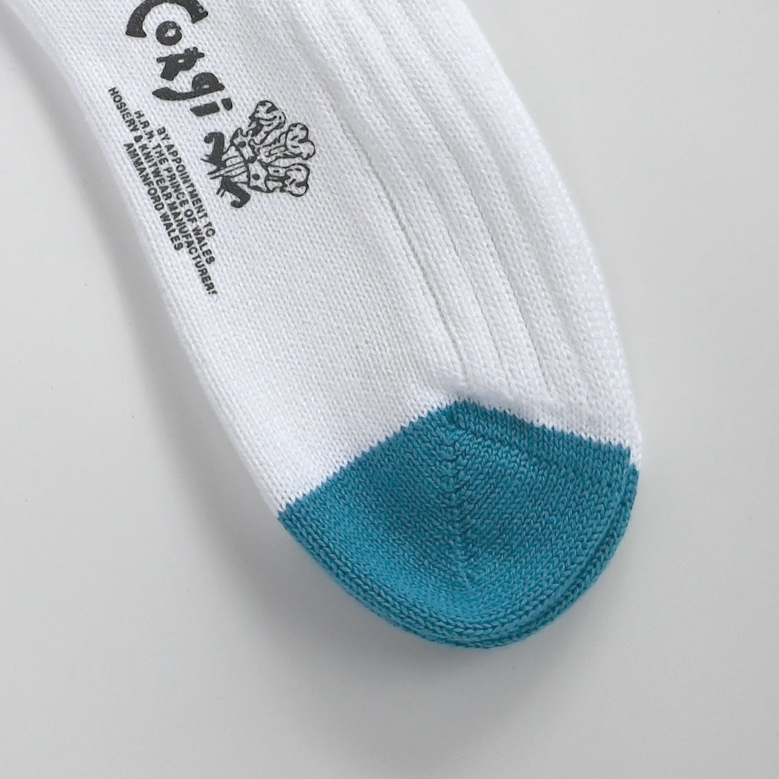 SOFT COTTON HEAL&TOE SOCKS WHITE