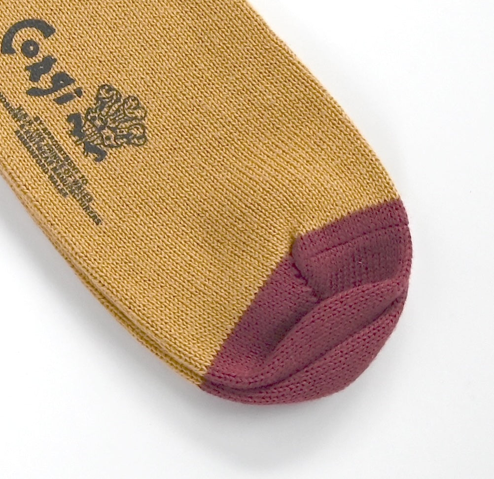 SOFT COTTON PLAIN HEAL&TOE SOCKS NAVY