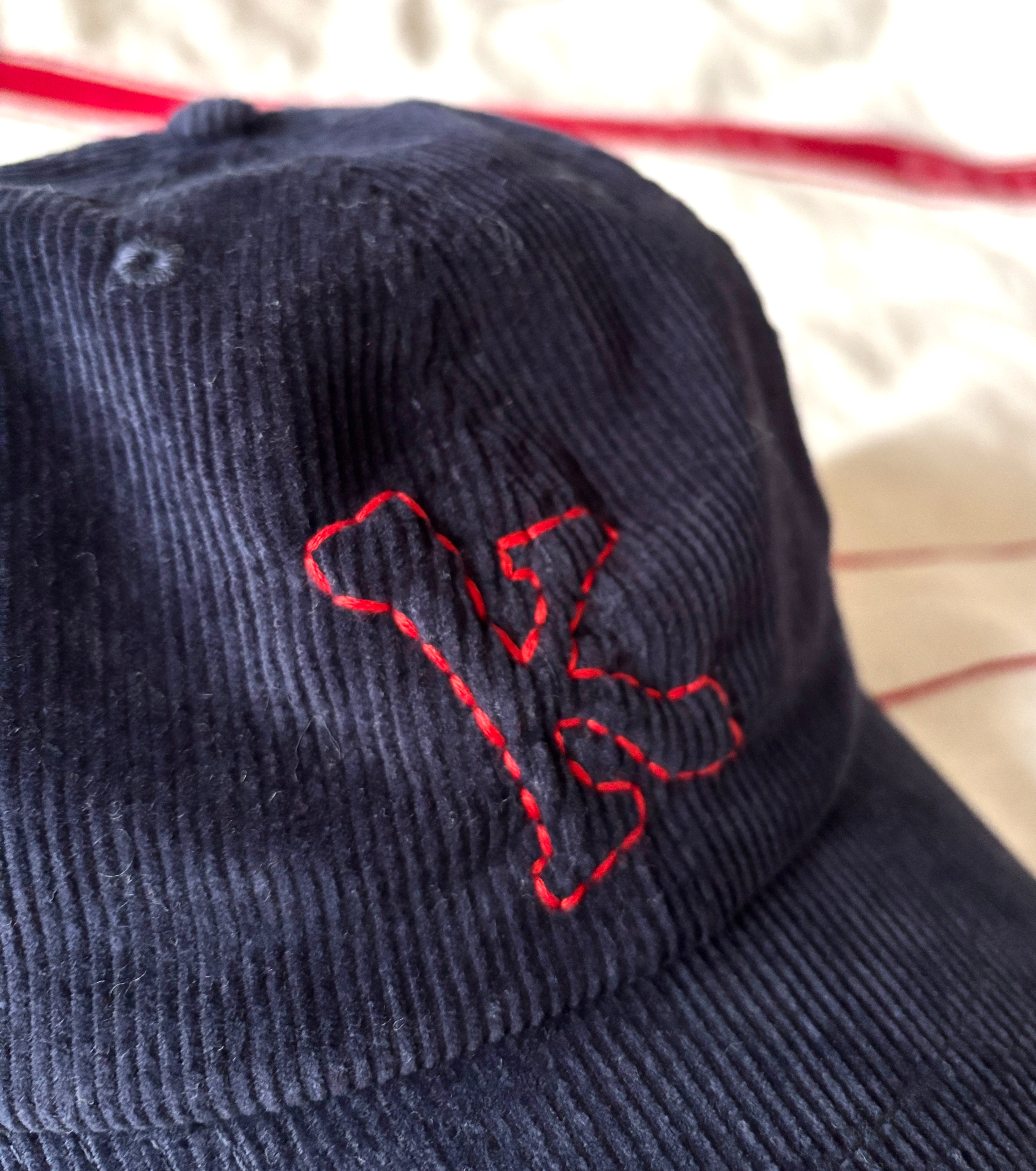 Fink Roman CORDUROY NAVY CAP (予約商品)