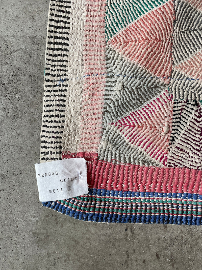 BENGAL VINTAGE QUILT No.014