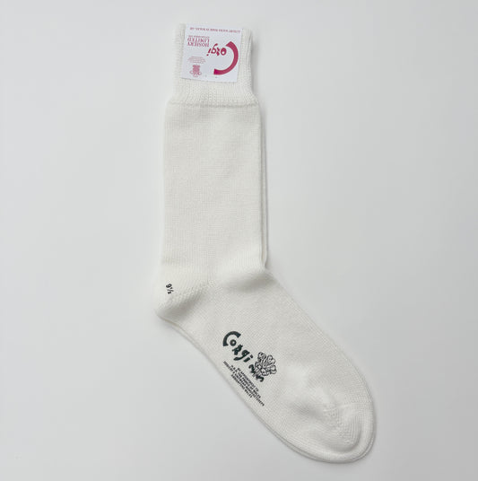 LADIES PLAIN FLAT SOCKS WHITE