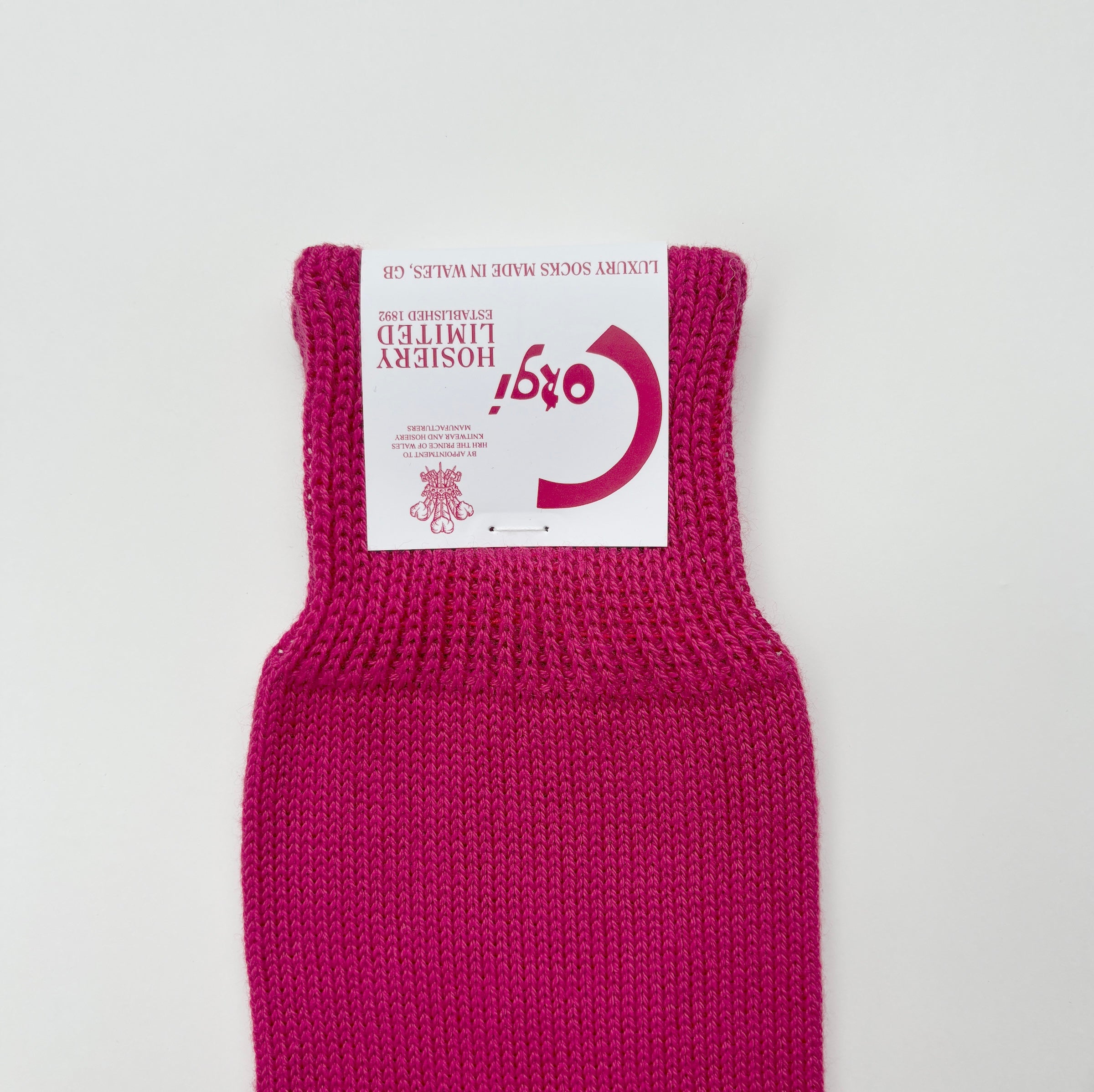 LADIES PLAIN FLAT SOCKS RED