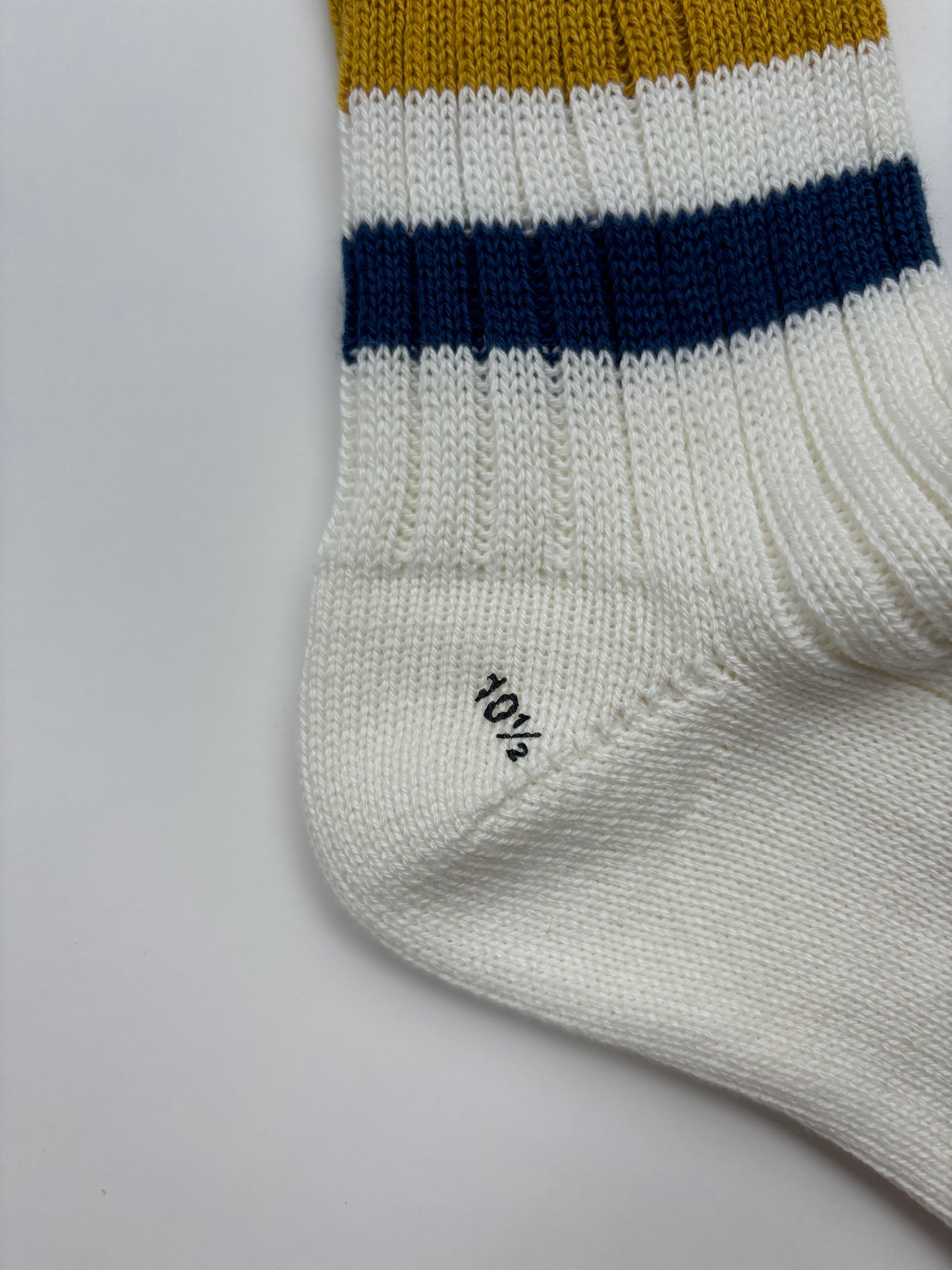 SOFT COTTON SPORT LINE SOCKS NAVY / YELLOW