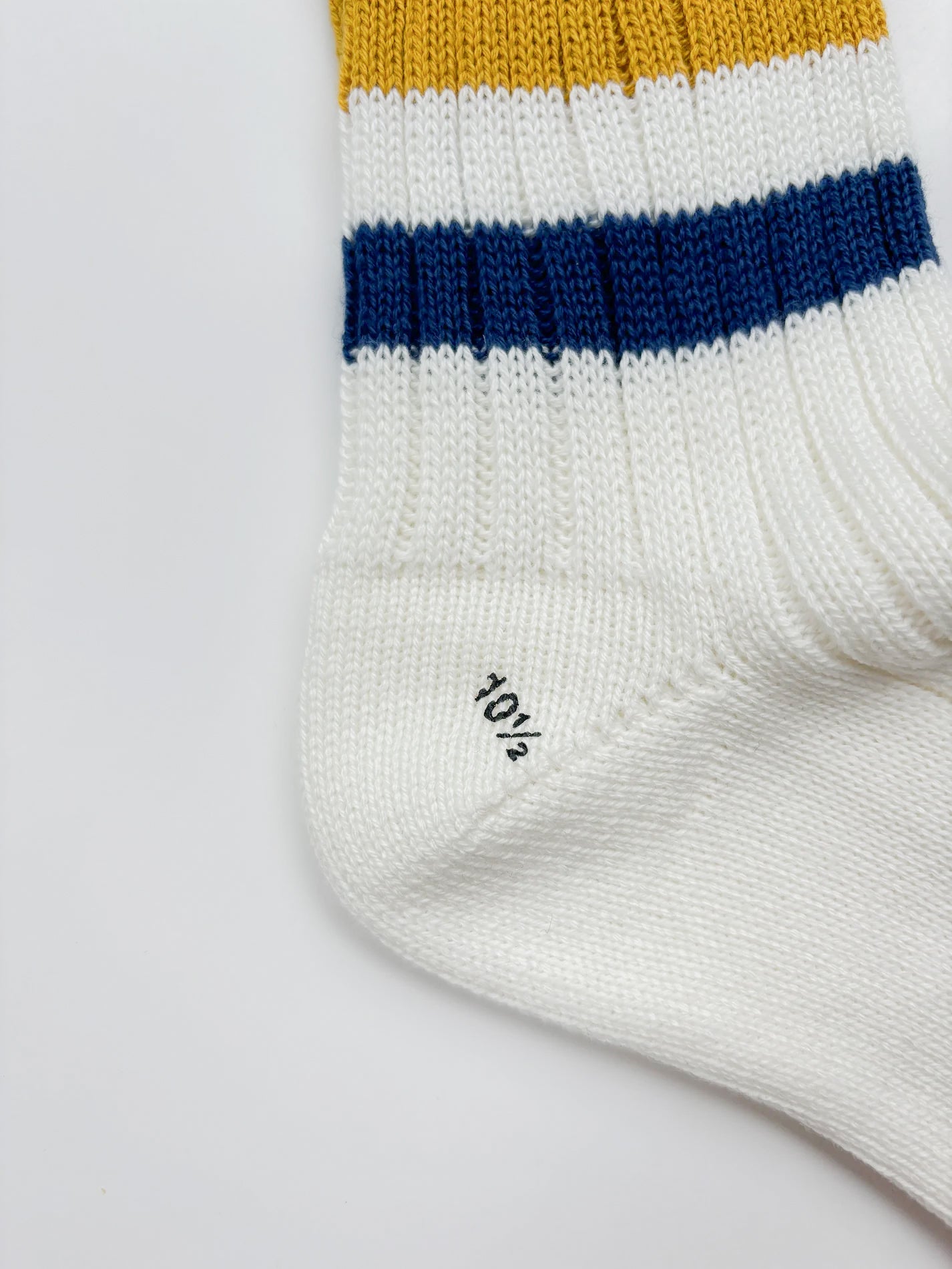 SOFT COTTON SPORT LINE SOCKS NAVY / YELLOW