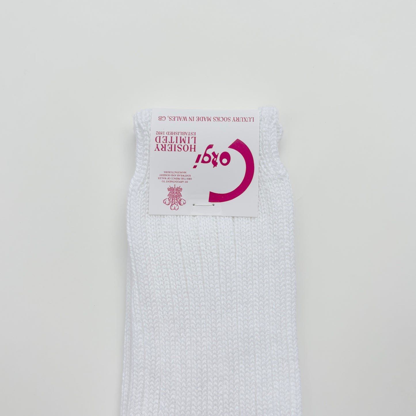 SOFT COTTON HEAL&TOE SOCKS WHITE