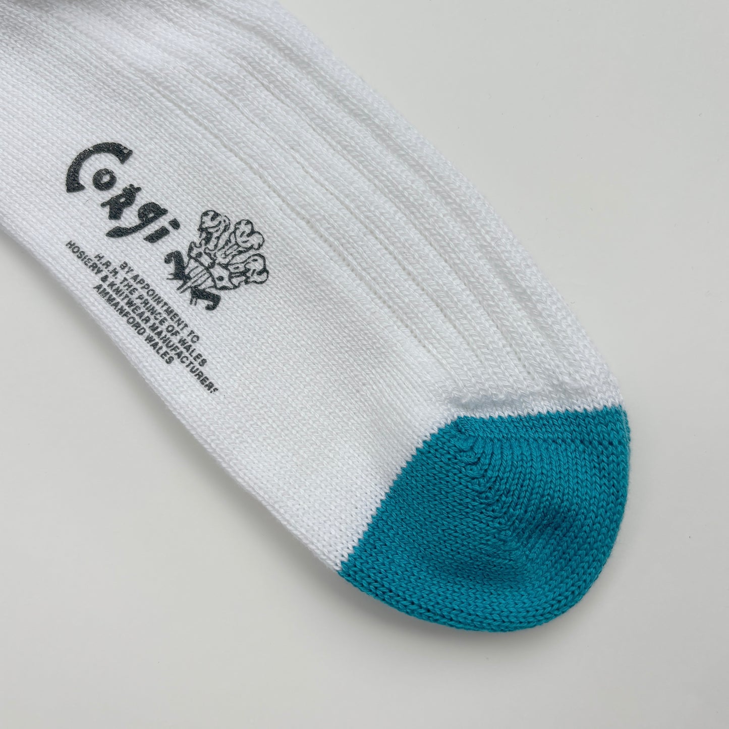 SOFT COTTON HEAL&TOE SOCKS WHITE