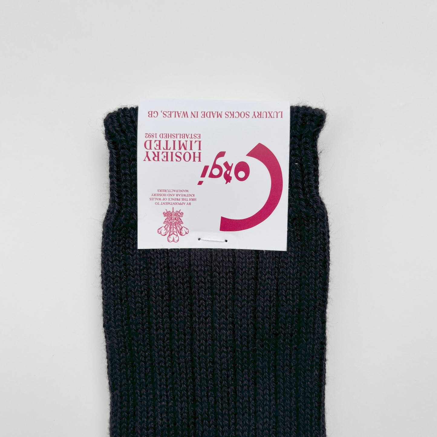 SOFT COTTON HEAL&TOE SOCKS BLACK