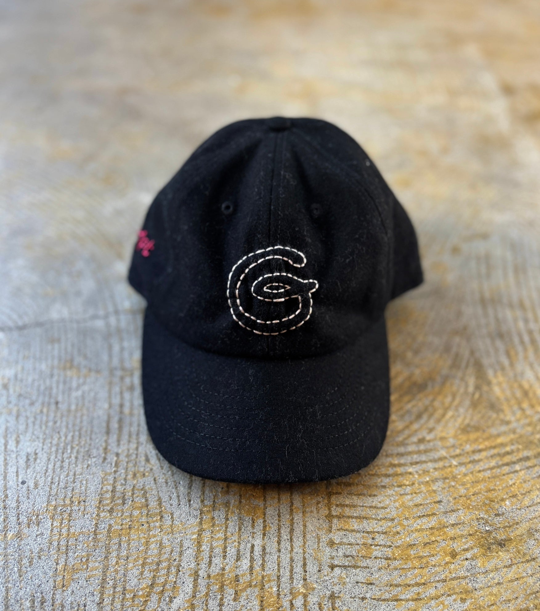 Script WOOL BLACK CAP (予約商品)