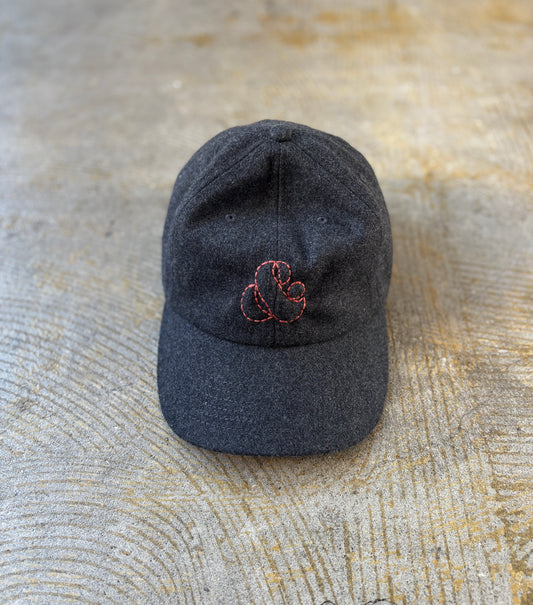 AMPERSAND WOOL GREY CAP (予約商品)