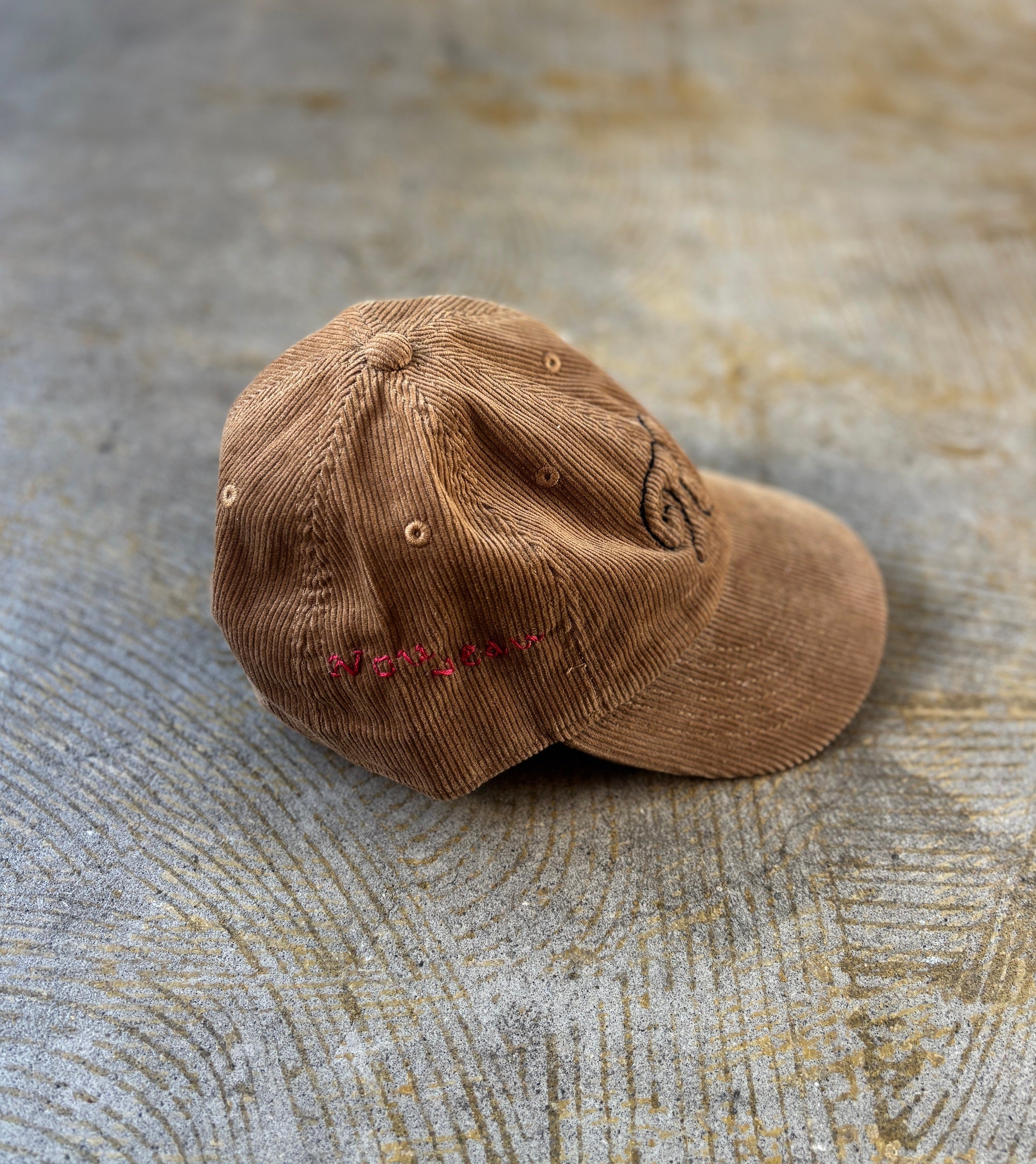 Nouveau CORDUROY BEIGE CAP (予約商品)