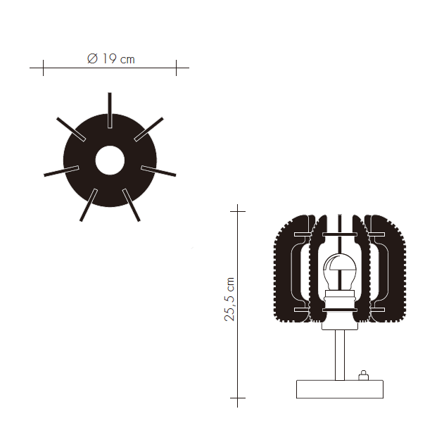LAFABLIGHT  JEEMI（QADRO DESK LAMP)