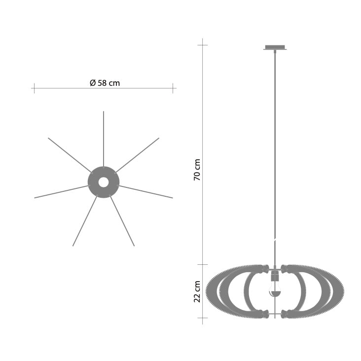 LAFABLIGHT  ETIOLA（UFOLA PENDANT LAMP）