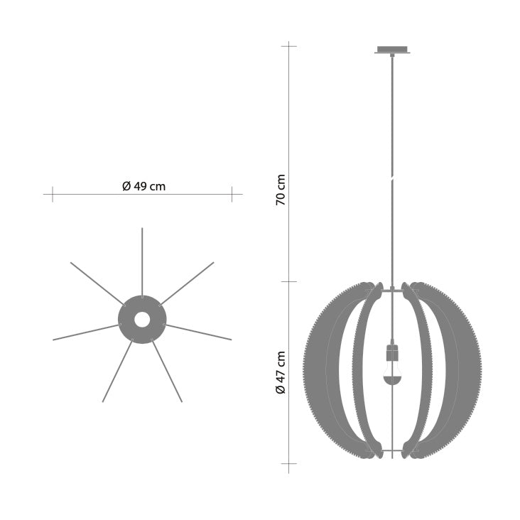 LAFABLIGHT  ASTROFI（ALCELIA PENDANT LAMP）