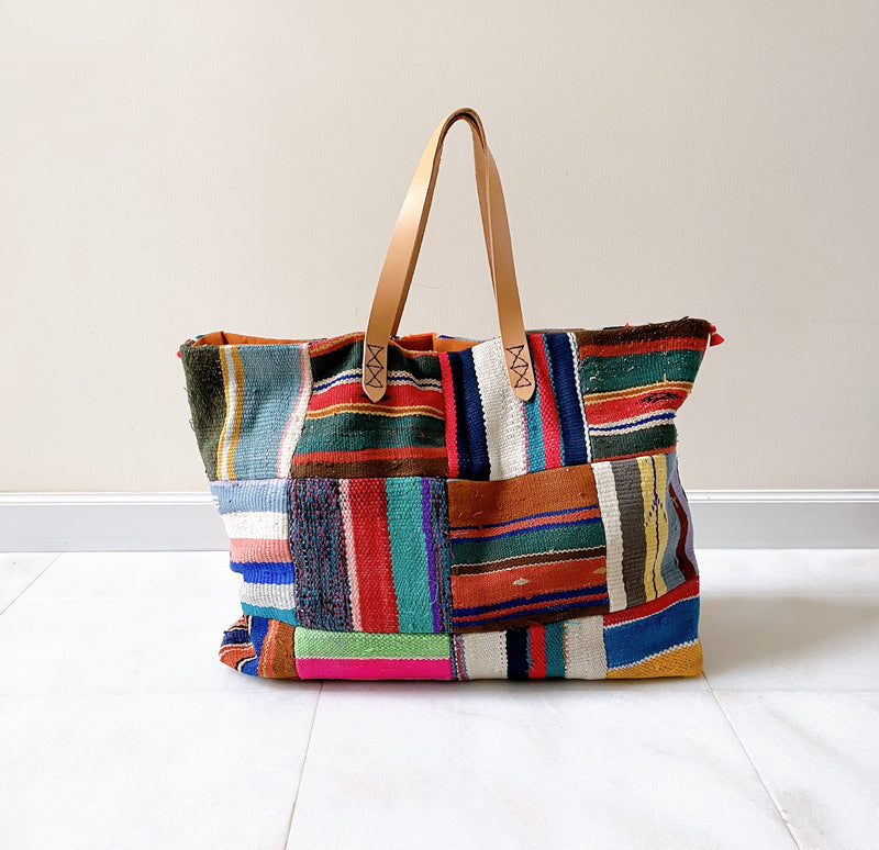 HYKE PATCHWORK BAG