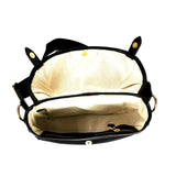 LE-3 LEATHER SHOULDER CAPSULE SMALL BLACK