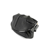 LE-3 LEATHER SHOULDER CAPSULE SMALL BLACK